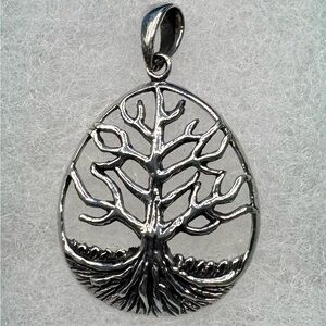 Sterling Silver 925 Tree of Life Pendant